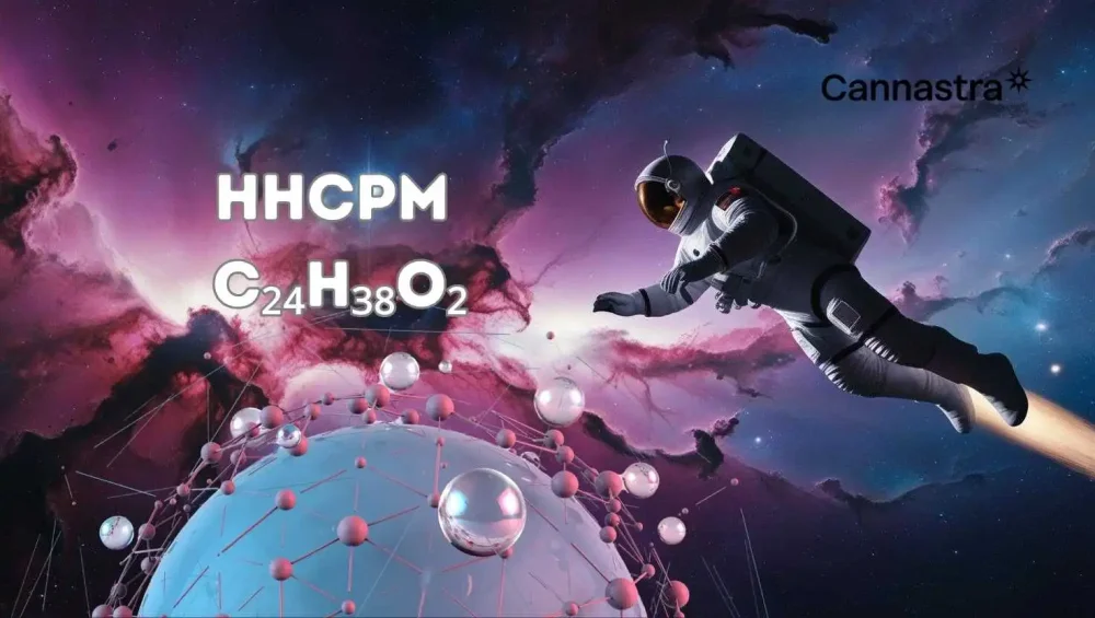The molecular formula of HHCPM is C₂₄H₃₈O₂, space environment and astronaut