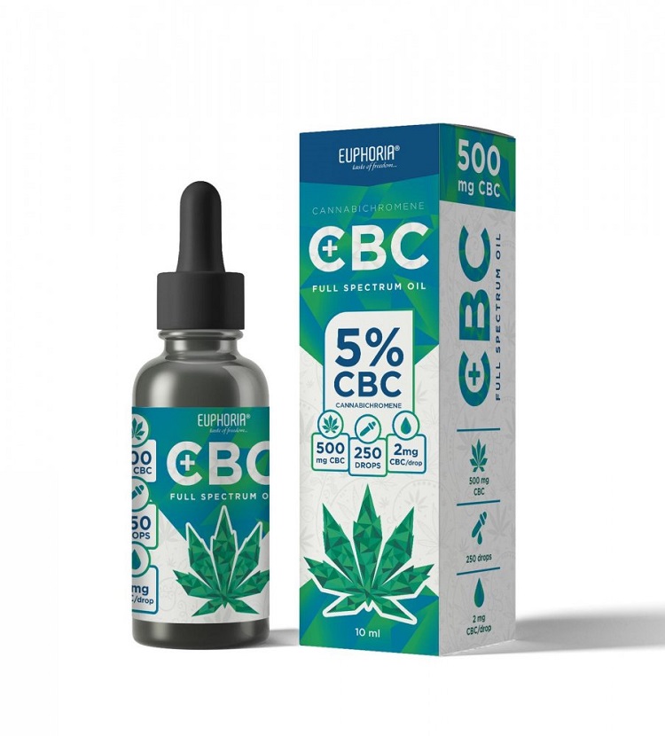 Масло Euphoria CBC 5%, 10 ml