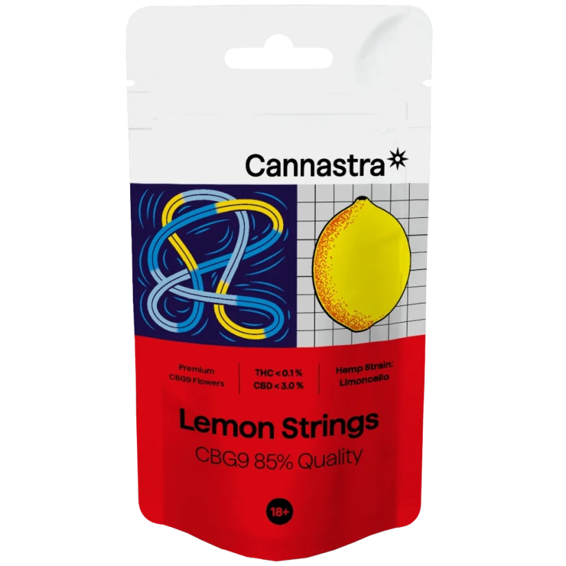 Cannastra CBG9 Flower Lemon String 85 % quality, 1 g - 100 g