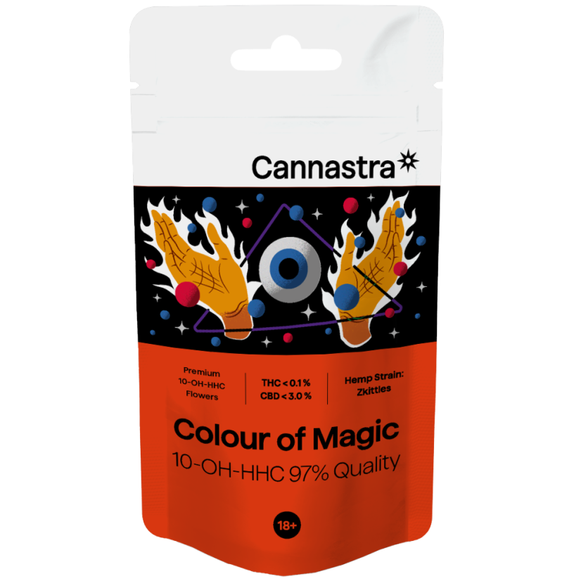 Cannastra 10-OH-HHC Flower Colour of Magic 97 % calitate, 1 g - 100 g