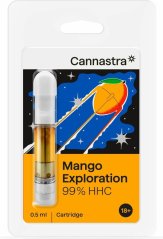 Cannastra HHC касета за изследване на манго, 99%, 0,5 ml