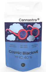 Cannastra HHC Flor Cosmic Blackout 40%, 1 g - 100 g