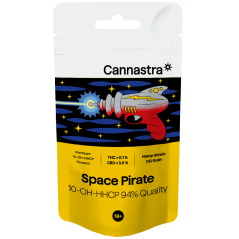 Cannastra 10-OH-HHCP Virág Space Pirate 94 % minőség, 1 g - 100 g