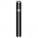 Battery for CBD cartridge, 380 mAh, 510 thread, USB charger, Black