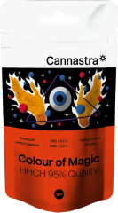 Cannastra HHCH Flower Colour of Magic, HHCH 95% quality, 1g - 100 g