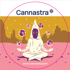 Cannastra-klistermærke