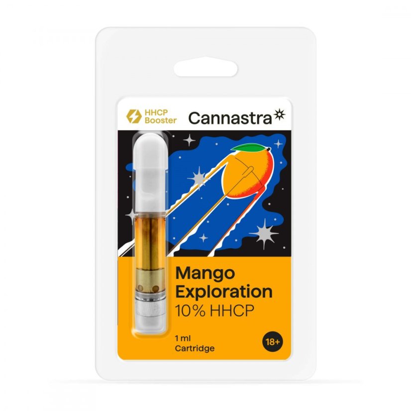 Cartuccia Cannastra HHCP Esplorazione del mango, 10%, 1 ml