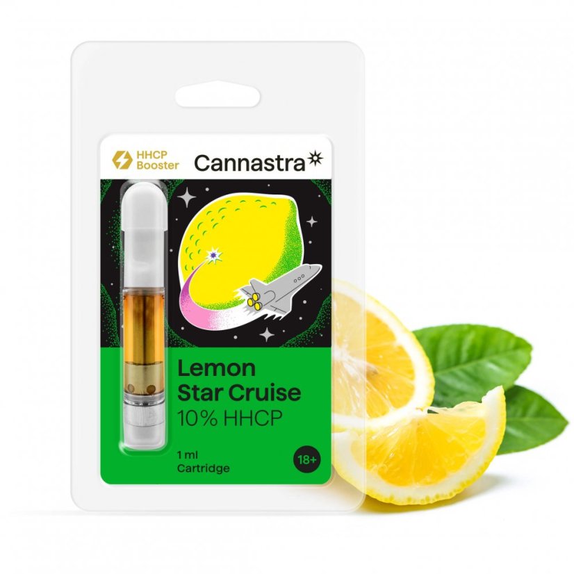 "Cannastra" HHCP kasetė "Lemon Star Cruise", 10%, 1 ml