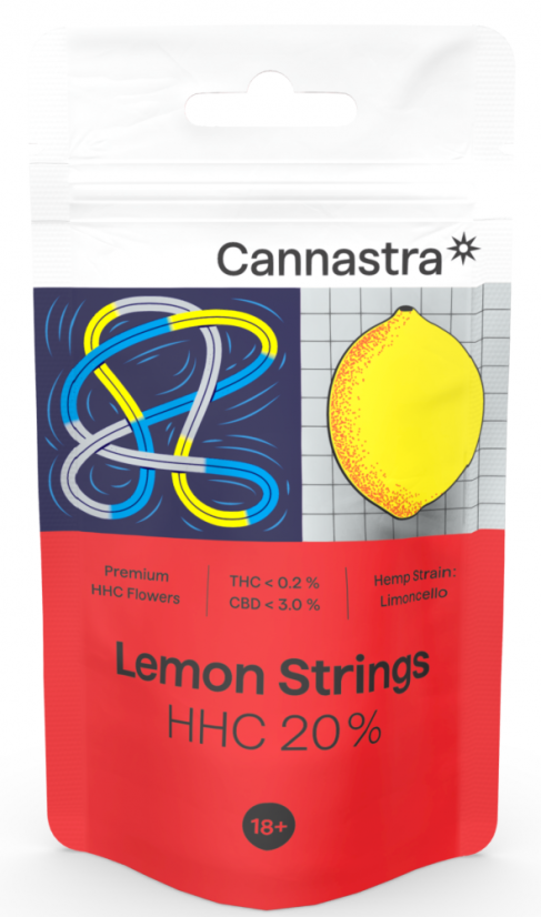 Cannastra HHC Kvetinový citrón String 20%, 1 - 100 g