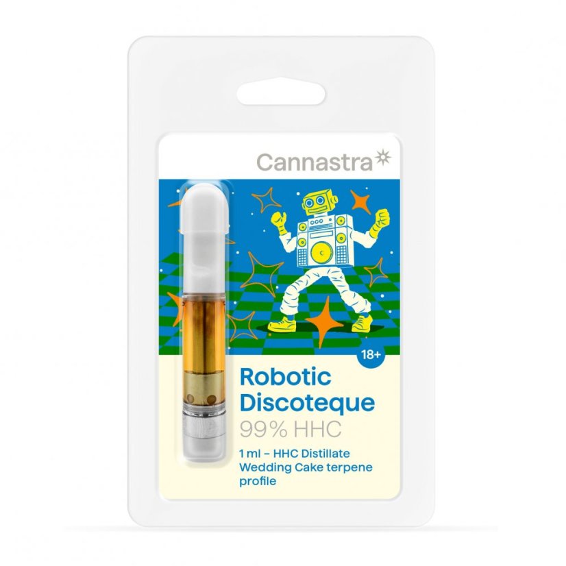 Cannastra HHC Cartuș Robotic Discoteque, 99%, 1 ml