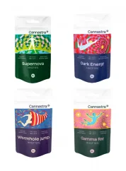 Cannastra HHCP flowers bundle 6-15%, All in One Set - 4 x 1g to 100g