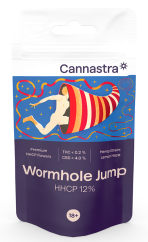 Cannastra HHCP Fleur Wormhole Jump Lemon Haze - HHCP 12%, 1 g - 100 g