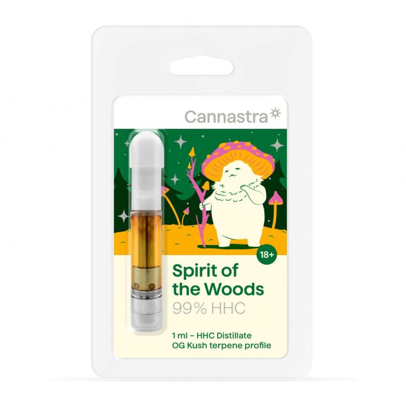 Cannastra HHC patroon Spirit of the Woods, 99%, 1 ml