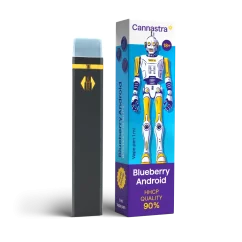 Cannastra HHCP Vape Pen Blueberry Android, HHCP 90% quality, 1 ml