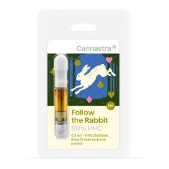 Cannastra HHC-patron Follow the Rabbit, 99 %, 0,5 ml