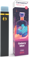 Cannastra CBG Vape Pen Desechable Galaxy Mist, CBG 95 %, 1 ml