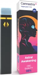 Cannastra CBC Disposable Vape Pen Astral Awakening, CBC 98 % quality, 1 ml