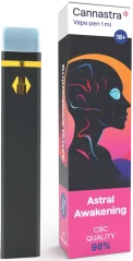 Cannastra CBC μολύβδου μιας χρήσης Astral Awakening, ποιότητα CBC 98%, 1 ml