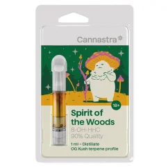 Cannastra 8-OH-HHC Cartuccia Spirit of the Woods (OG Kush), 8-OH-HHC 90% qualità, 1 ml