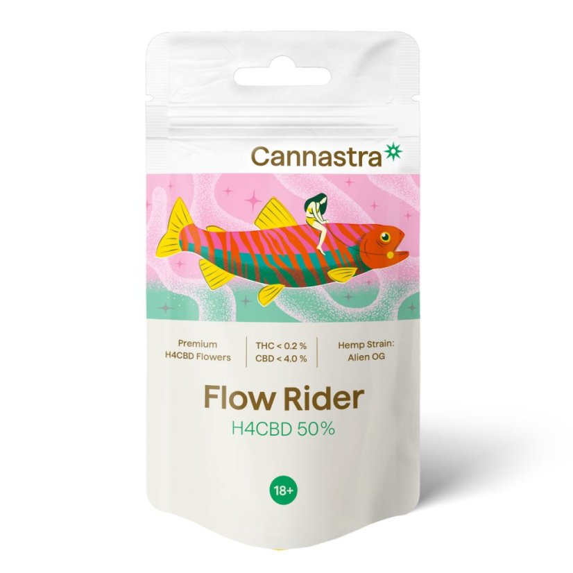 Cannastra H4CBD Blüte Flow Rider Alien OG 50%, 1 g - 100 g