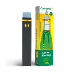 Cannastra THCP Vape Pen Lemon Starship, THCP 90% quality, 1 ml