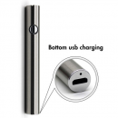 Battery for CBD cartridge, 380 mAh, 510 thread, USB charger, Black