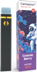 Cannastra H4CBD Disposable Vape Pen Cosmic Berry, H4CBD 95 %, 1 ml