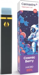 Cannastra H4CBD Disposable Vape Pen Cosmic Berry, H4CBD 95 %, 1 ml