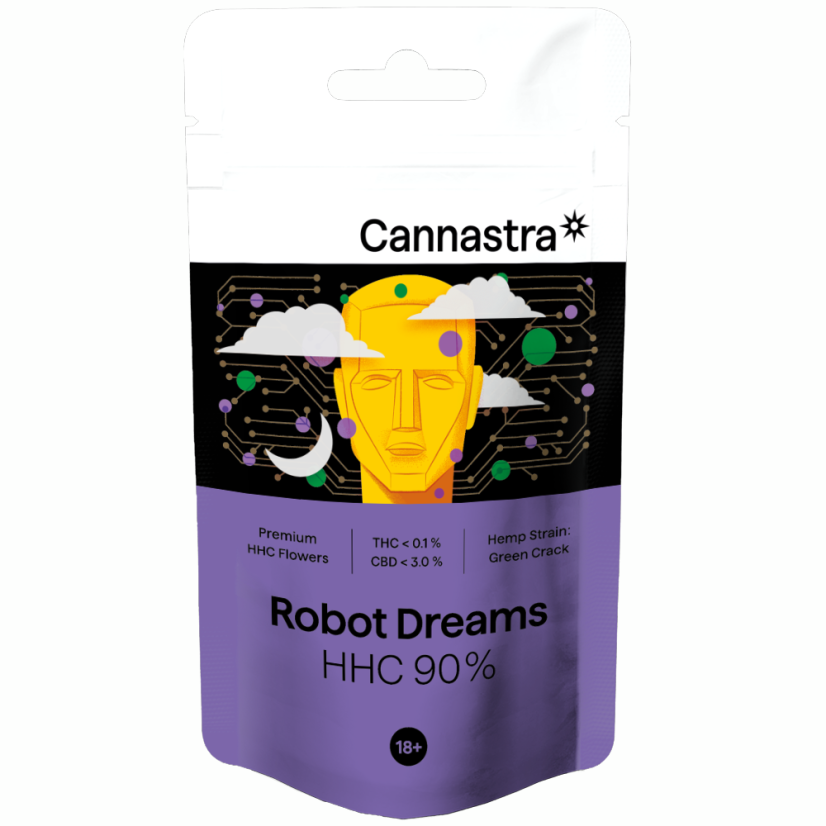 Cannastra HHC Cvet Robot Dreams 90%, 1 g - 100 g