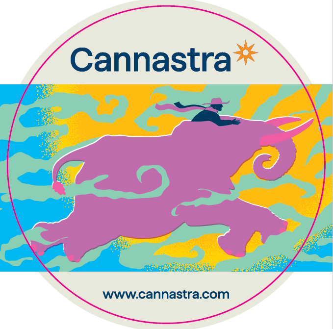 Cannastra-klistermærke