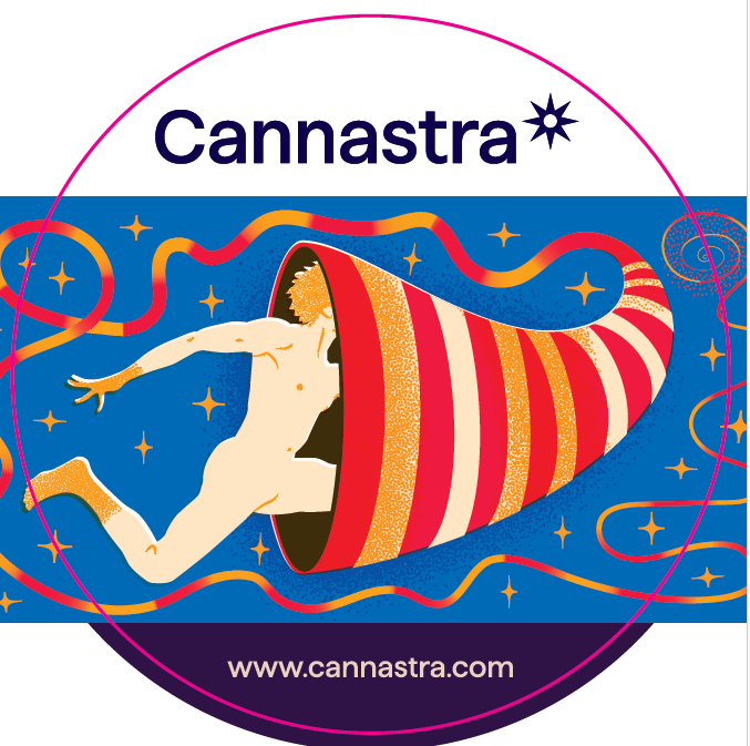 Cannastra-klistermærke