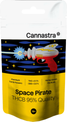 Cannastra THCB Kukka Space Pirate, THCB 95% laatu, 1g - 100 g