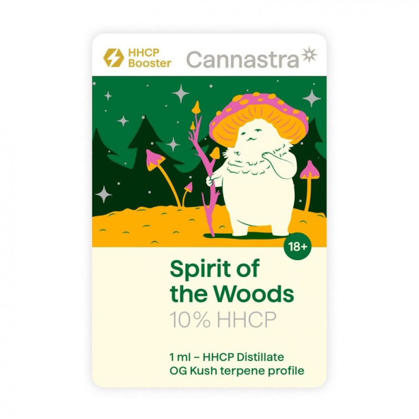 Cannastra HHCP Cartridge Spirit of the Woods OG Kush, 10%, 1 ml