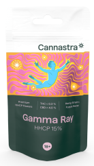 Cannastra HHCP Blomma Gamma Ray Purple Haze - HHCP 15%, 1 g - 100 g
