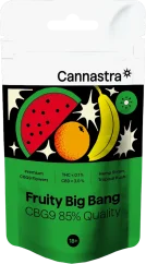 Cannastra CBG9 Flower Fruity Big Bang, CBG9 85% qualità, 1g - 100g