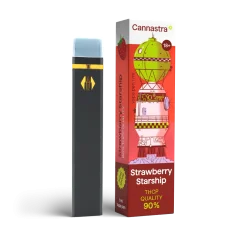 Cannastra THCP Vape Pen Strawberry Starship, THCP 90% quality, 1 ml