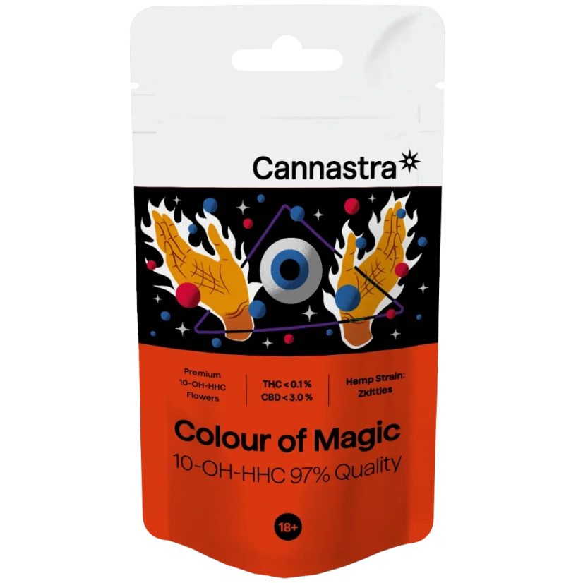 Cannastra 10-OH-HHC Flower Colour of Magic 97 % quality, 1 g - 100 g