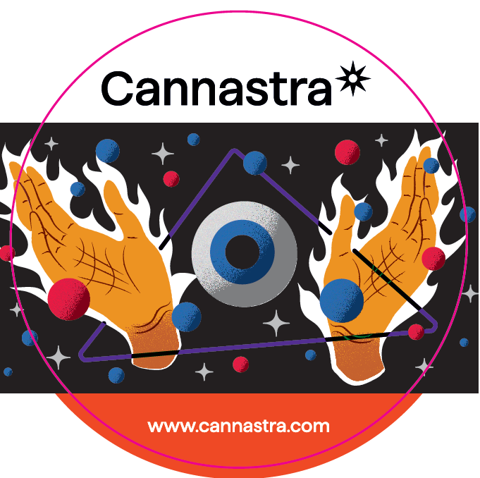 Cannastra Sticker