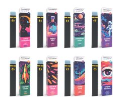 Cannastra Cannabinoid Disposable Vapes Set, All in One Set - 8 flavours x 1 ml