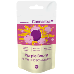 Cannastra 8-OH-HHC Kvet Fialový Boom 90 % kvalita, 1 g - 100 g