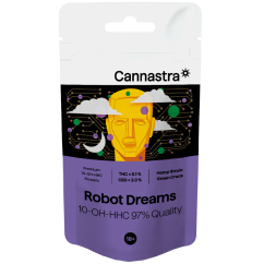 Cannastra 10-OH-HHC Ziedu robots Dreams 97 % kvalitāte, 1 g - 100 g