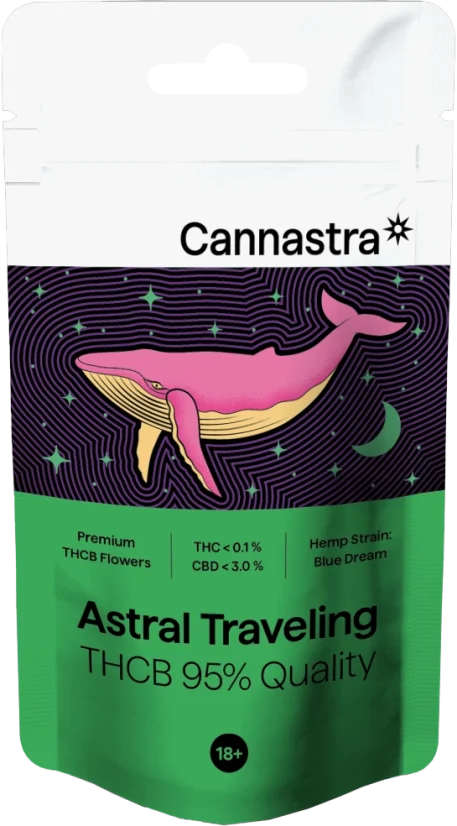 Cannastra THCB Flower Astral Traveling, THCB 95% quality, 1g - 100 g