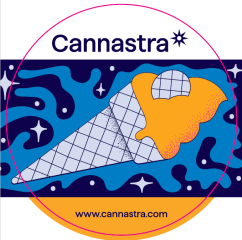 Cannastra-klistermærke