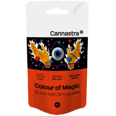 Cannastra 10-OH-HHC Flower Colour of Magic 97 % de qualidade, 1 g - 100 g