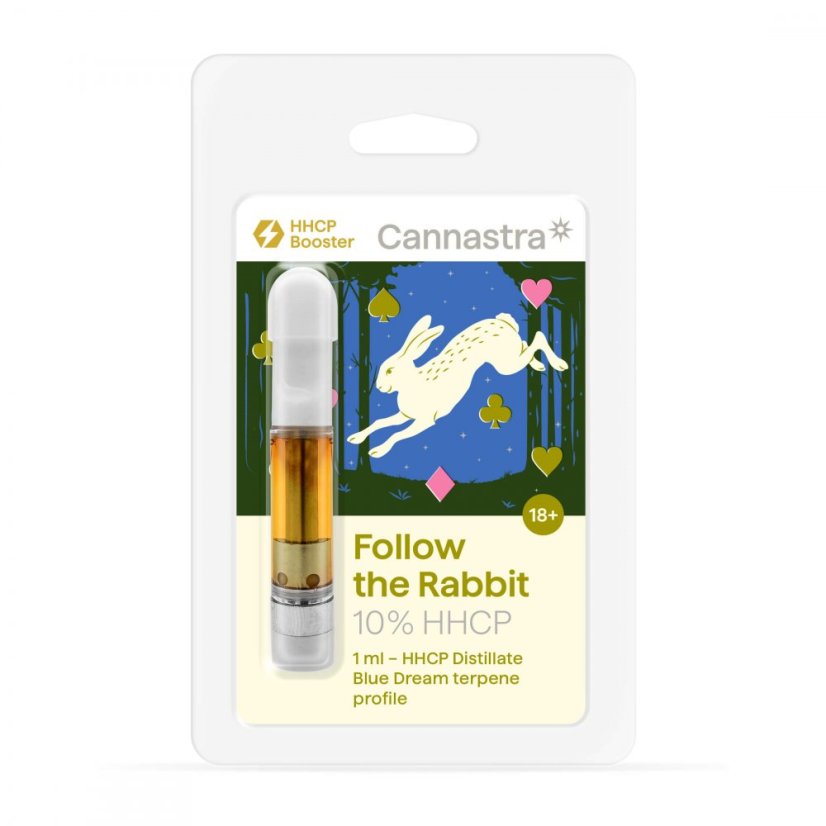 Cannastra HHCP-Kartusche Follow the Rabbit Blue Dream, 10%, 1 ml