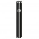 Battery for CBD cartridge, 380 mAh, 510 thread, USB charger, Black