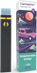 Cannastra CBN Disposable Vape Pen Dreamscape Drifter, CBN 95 %, 1 ml