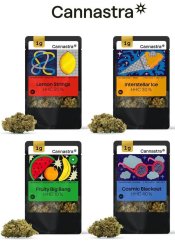 Cannastra HHC Flowers bundle, All in One Set - 4 variétés x 1 g à 100 g