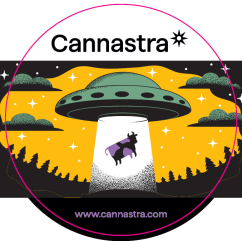 Cannastra-klistermærke