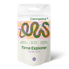 Cannastra H4CBD Flower Time Explorer Durban Poison 60%, 1 g - 100 g